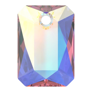 Serinity Pendants Emerald Cut (6435) Crystal AB - Bluestreak Crystals