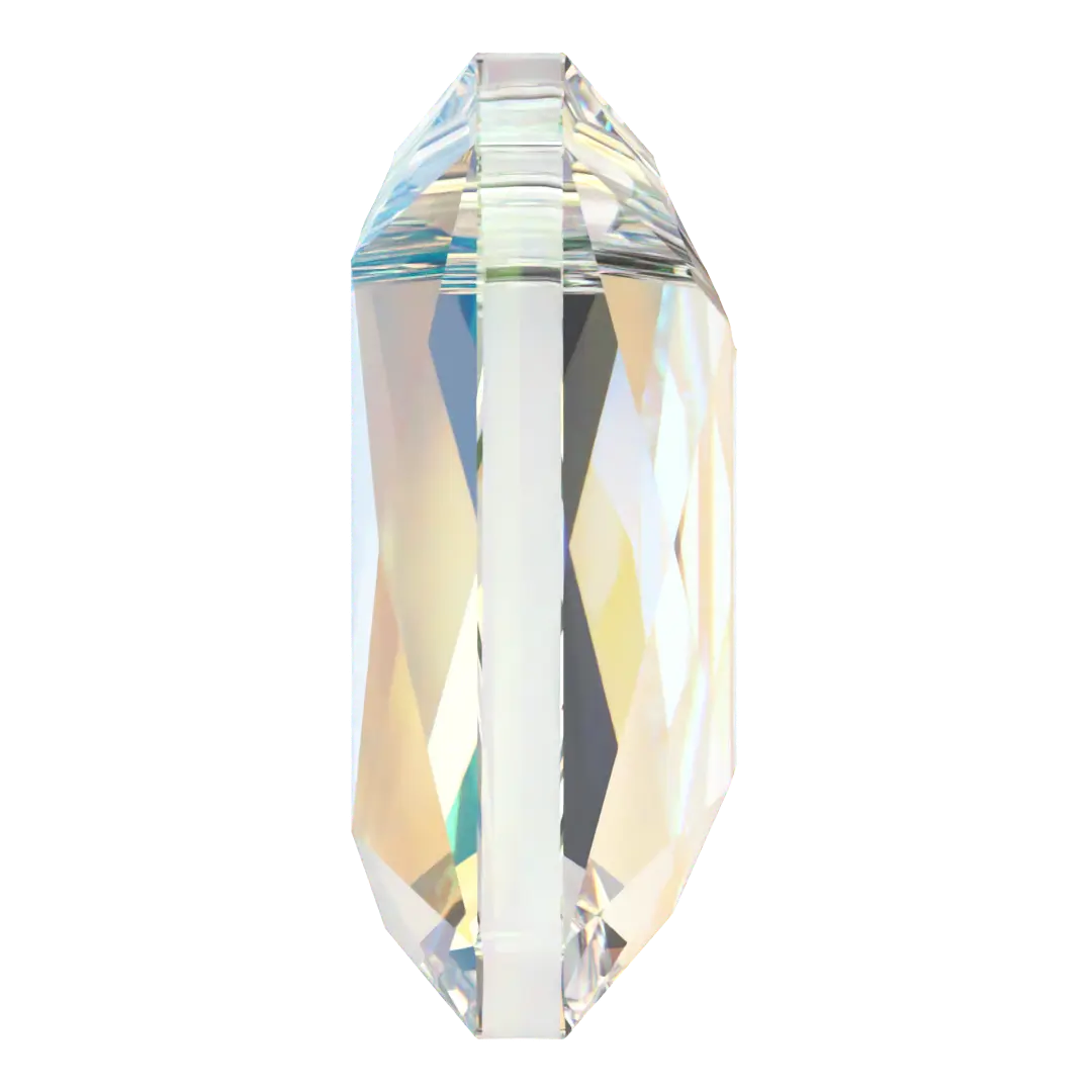 Serinity Pendants Emerald Cut (6435) Crystal Shimmer - Bluestreak Crystals