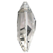 Serinity Pendants Galactic Vertical (6656) Crystal Silver Shade - Bluestreak Crystals