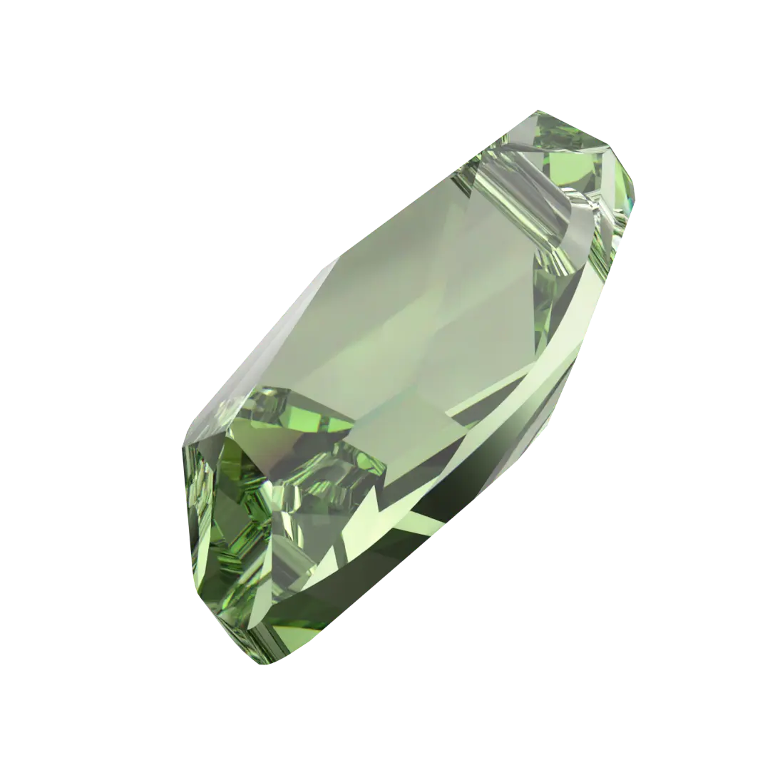 Serinity Pendants Galactic Vertical (6656) Dark Peridot - Bluestreak Crystals