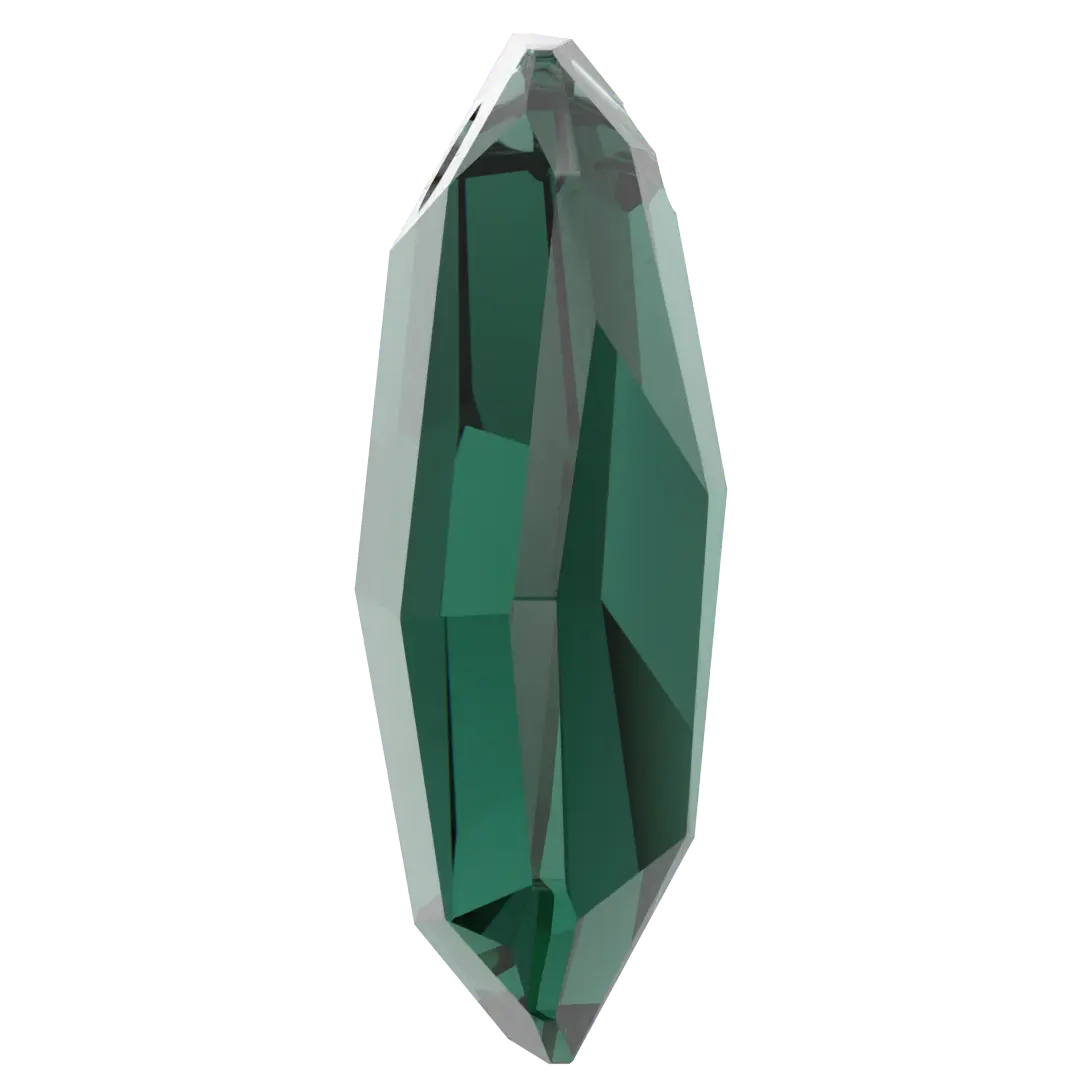 Serinity Pendants Graphic (6685) Emerald - Bluestreak Crystals