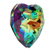 Serinity Pendants Heart Cut (6432) Crystal Vitrail Medium P - Bluestreak Crystals
