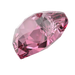 Serinity Pendants Heart Cut (6432) Rose - Bluestreak Crystals