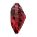 Serinity Pendants Heart Cut (6432) Scarlet - Bluestreak Crystals