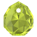 Serinity Pendants Majestic (6436) Citrus Green - Bluestreak Crystals
