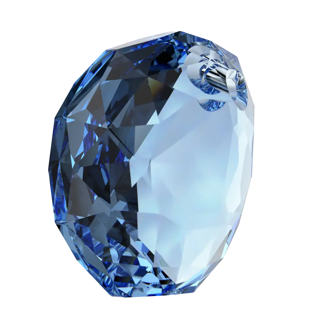 Serinity Pendants Majestic (6436) Cool Blue - Bluestreak Crystals