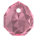 Serinity Pendants Majestic (6436) Rose - Bluestreak Crystals