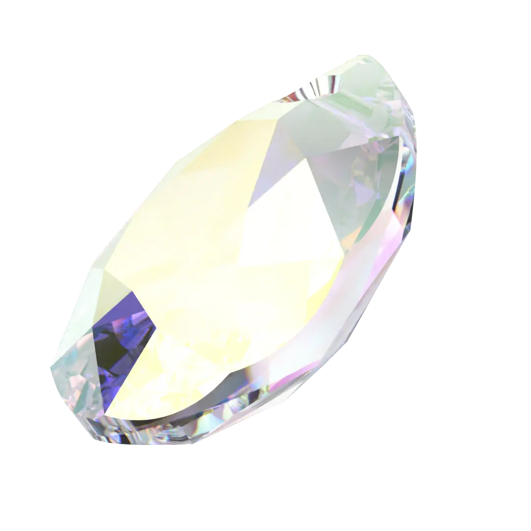 Serinity Pendants Pear Cut (6433) Crystal AB - Bluestreak Crystals