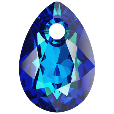 Serinity Pendants Pear Cut (6433) Crystal Bermuda Blue P - Bluestreak Crystals