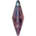 Swarovski Pendants Peardrop (6106) Amethyst Shimmer - Bluestreak Crystals