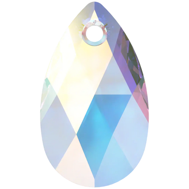 Swarovski Pendants Peardrop (6106) Crystal AB - Bluestreak Crystals