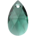 Serinity Pendants Peardrop (6106) Emerald - Bluestreak Crystals