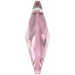 Serinity Pendants Peardrop (6106) Light Rose - Bluestreak Crystals