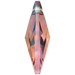 Serinity Pendants Peardrop (6106) Light Rose Shimmer - Bluestreak Crystals