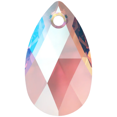 Serinity Pendants Peardrop (6106) Light Rose Shimmer - Bluestreak Crystals