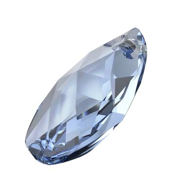 Serinity Pendants Peardrop (6106) Light Sapphire - Bluestreak Crystals