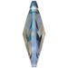 Serinity Pendants Peardrop (6106) Light Sapphire Shimmer - Bluestreak Crystals