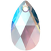Serinity Pendants Peardrop (6106) Light Sapphire Shimmer - Bluestreak Crystals