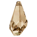 Serinity Pendants Polygon Drop (6015) Crystal Golden Shadow - Bluestreak Crystals