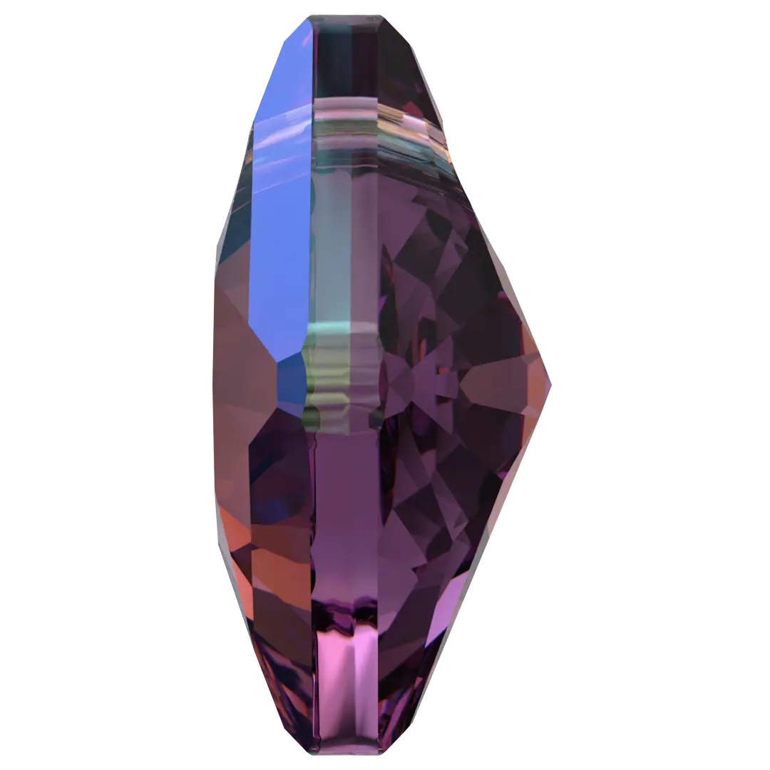 Serinity Pendants Princess Cut (6431) Amethyst Shimmer - Bluestreak Crystals