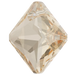 Serinity Pendants Princess Cut (6431) Crystal Golden Shadow - Bluestreak Crystals