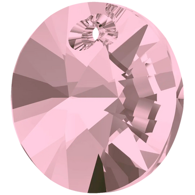 Serinity Pendants Round Cut (6428) Crystal Antique Pink - Bluestreak Crystals