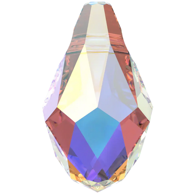 Swarovski Pendants Small Briolette (6007) Crystal AB - Bluestreak Crystals