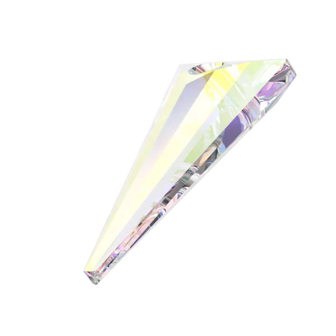 Serinity Pendants Spike (6480) Crystal AB - Bluestreak Crystals