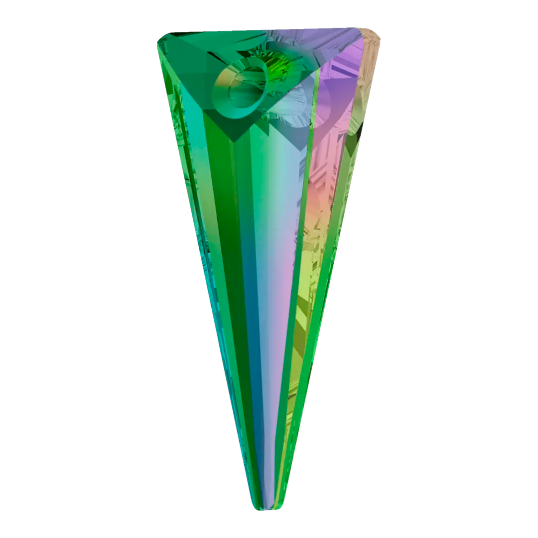 Serinity Pendants Spike (6480) Crystal Vitrail Medium P - Bluestreak Crystals
