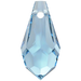 Serinity Pendants Teardrop (6000) Aquamarine - Bluestreak Crystals