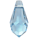 Serinity Pendants Teardrop (6000) Aquamarine - Bluestreak Crystals