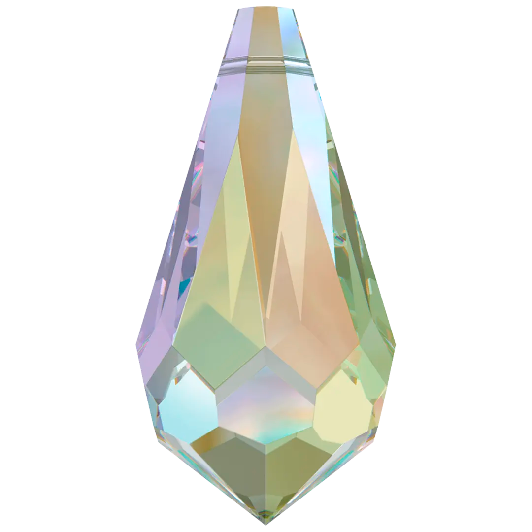 Swarovski Pendants Teardrop (6000) Crystal Paradise Shine - Bluestreak Crystals