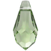 Serinity Pendants Teardrop (6000) Dark Peridot - Bluestreak Crystals