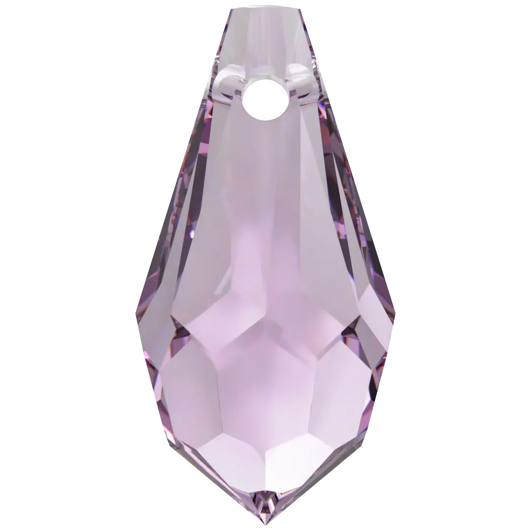 Serinity Pendants Teardrop (6000) Light Amethyst - Bluestreak Crystals