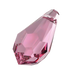 Serinity Pendants Teardrop (6000) Rose - Bluestreak Crystals