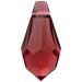 Serinity Pendants Teardrop (6000) Siam - Bluestreak Crystals