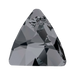 Serinity Pendants Triangle Cut (6628) Crystal Silver Night - Bluestreak Crystals