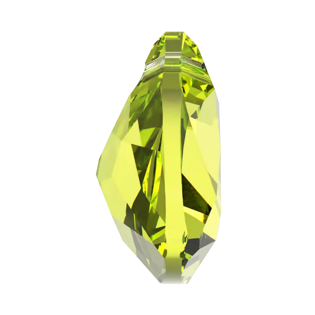 Serinity Pendants Trilliant Cut (6434) Citrus Green - Bluestreak Crystals