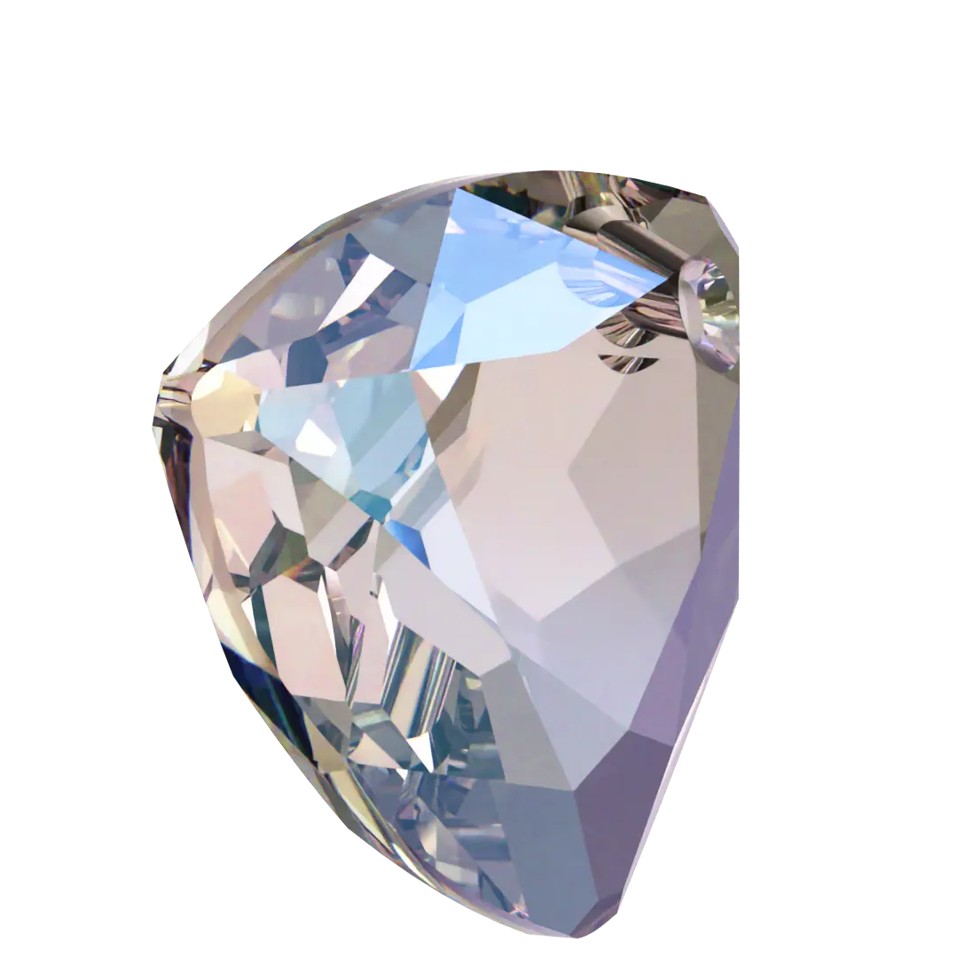 Serinity Pendants Trilliant Cut (6434) Crystal Shimmer - Bluestreak Crystals