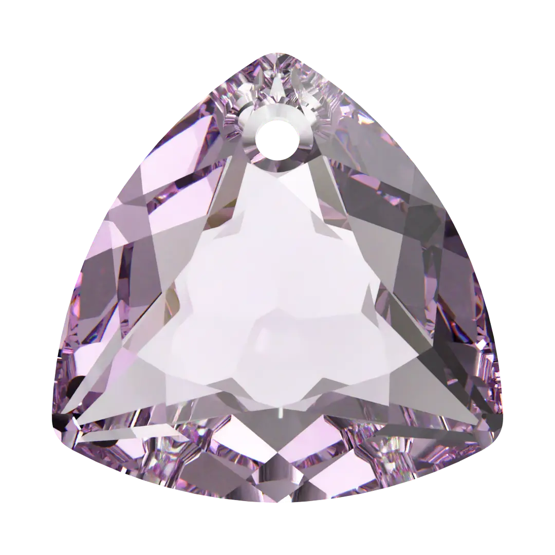 Serinity Pendants Trilliant Cut (6434) Light Amethyst - Bluestreak Crystals