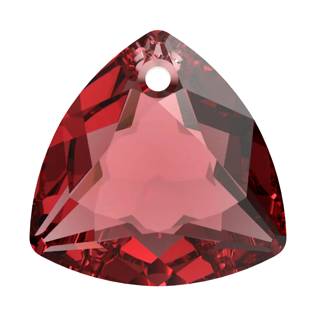 Serinity Pendants Trilliant Cut (6434) Scarlet - Bluestreak Crystals