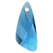 Serinity Pendants Wing (6690) Capri Blue - Bluestreak Crystals
