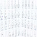 Serinity Rhinestones Nail Art Chart - Bluestreak Crystals
