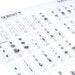 Serinity Rhinestones Nail Art Chart - Bluestreak Crystals
