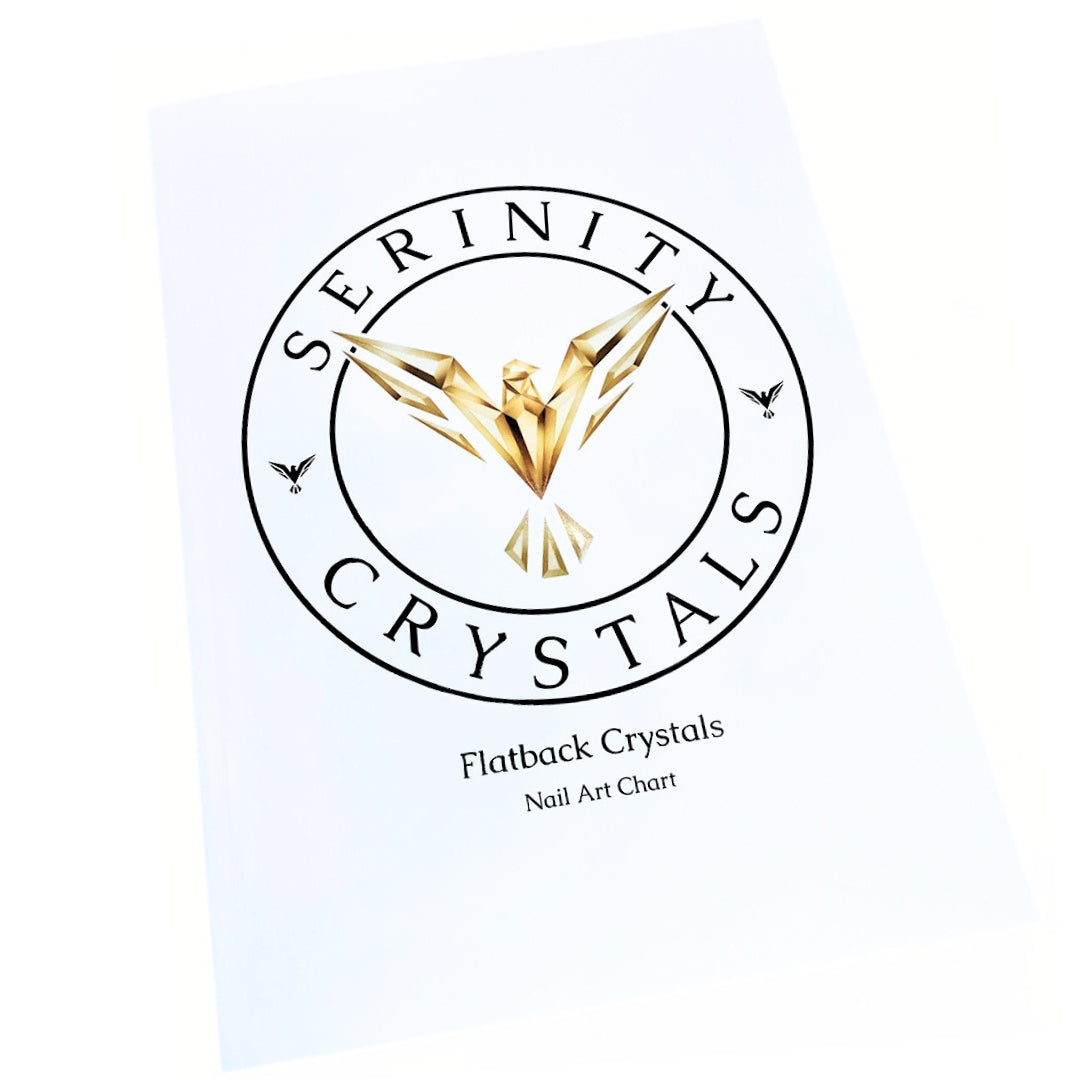 Serinity Rhinestones Nail Art Chart - Bluestreak Crystals