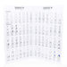 Serinity Rhinestones Nail Art Chart - Bluestreak Crystals