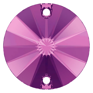 Serinity Sew On Crystals Rivoli (3200) Amethyst - Bluestreak Crystals