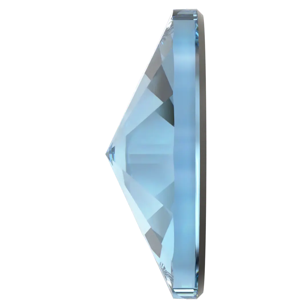 Serinity Sew On Crystals Rivoli (3200) Aquamarine - Bluestreak Crystals
