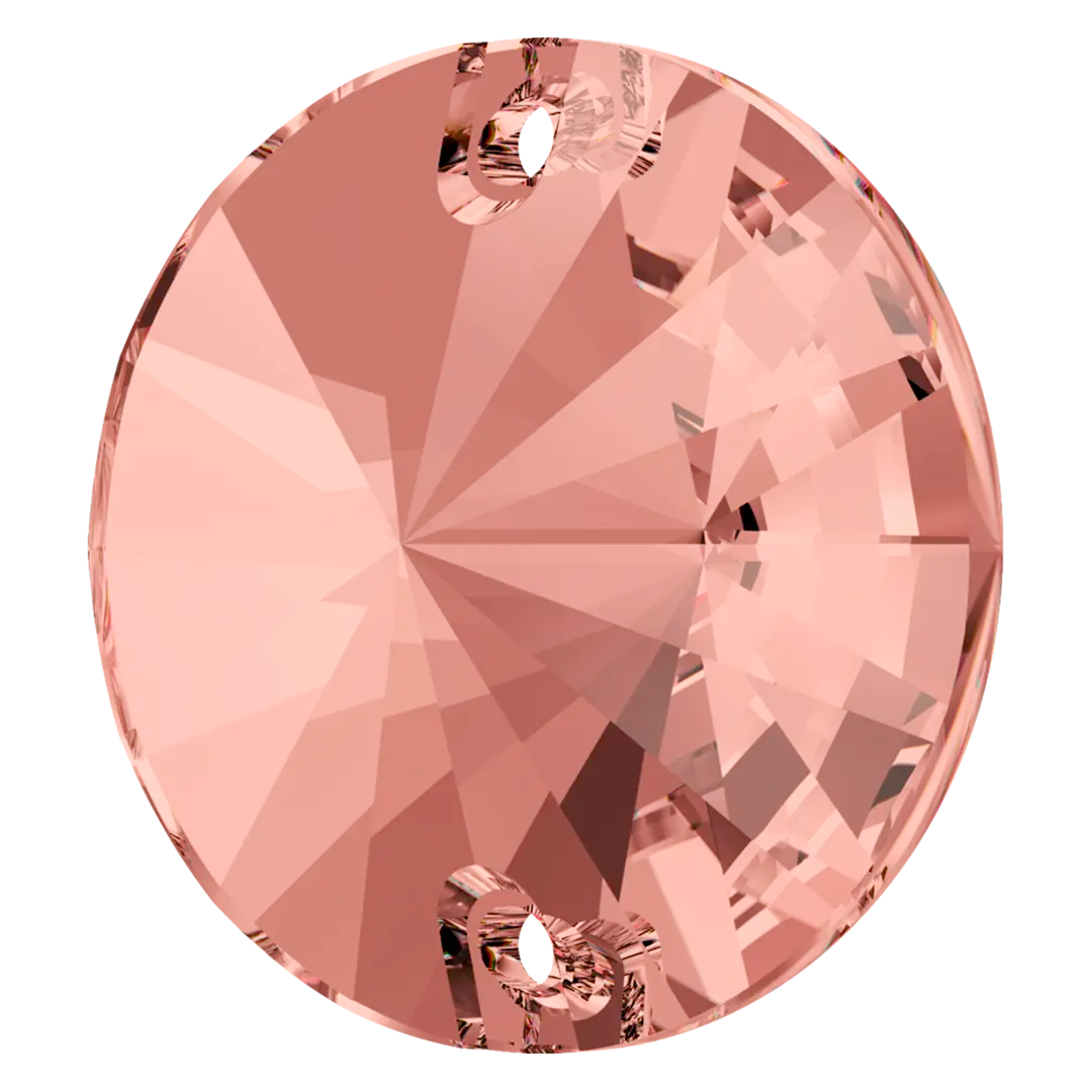 Serinity Sew On Crystals Rivoli (3200) Blush Rose - Bluestreak Crystals