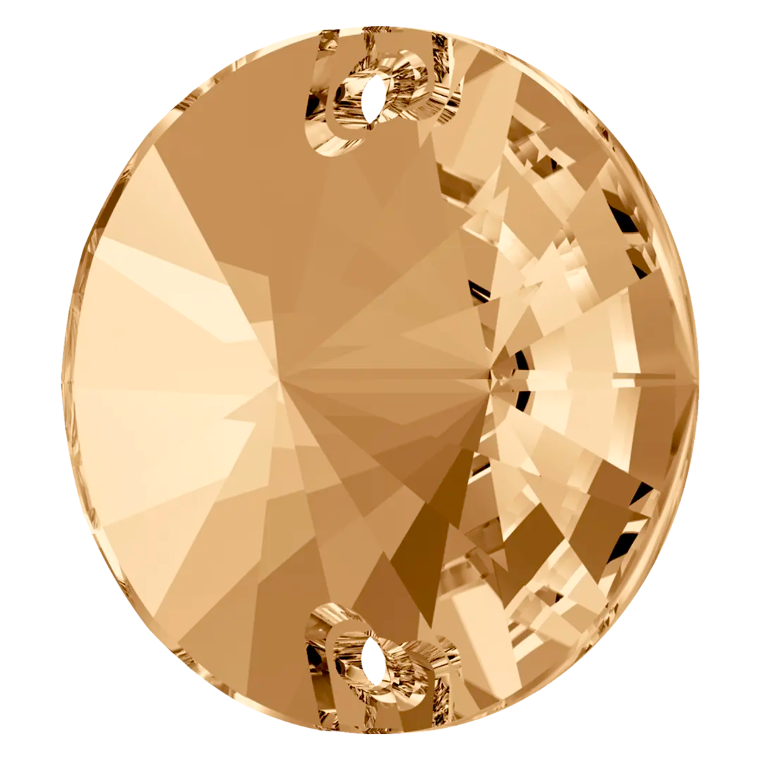 Serinity Sew On Crystals Rivoli (3200) Crystal Golden Shadow - Bluestreak Crystals